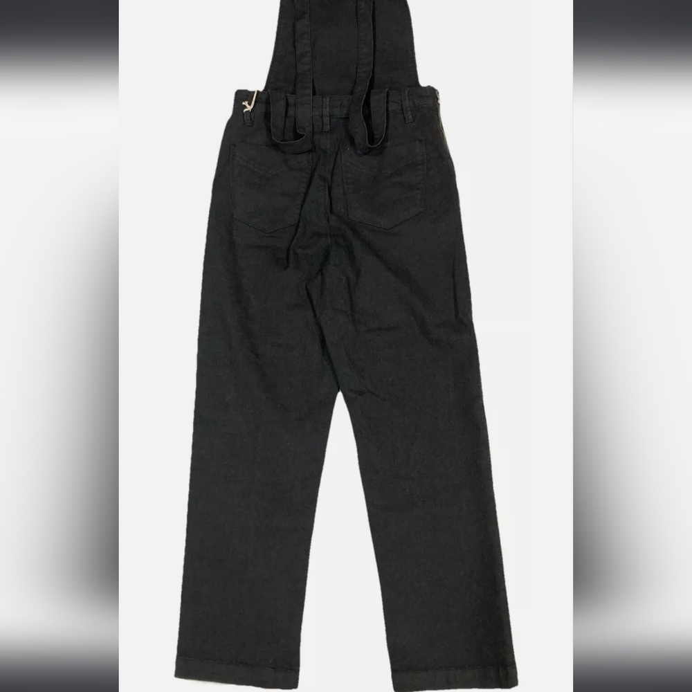 NWT Unpublished Millie Straight Leg Black Overalls - Picture 4 of 11